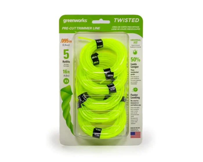 Precu String 0.095″ Pre-Cut String Trimmer Line (5-Pack) – mysppce
