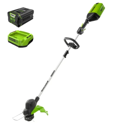 80V 13" String Trimmer w/ 2.0Ah Battery & Rapid Charger